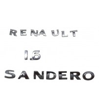 Emblema Tampa Traseira Renault Sandero 2016 B7168