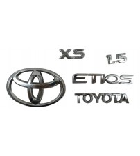 Emblema Tampa Traseira Toyota Etios 1.5 Xs B7183