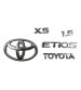 Emblema Tampa Traseira Toyota Etios 1.5 Xs B7183