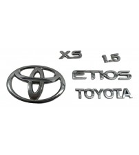 Emblema Tampa Traseira Toyota Etios 1.5 Xs B7183